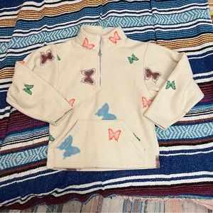 Lisa Says Gah Mariposa Fleece sz Small